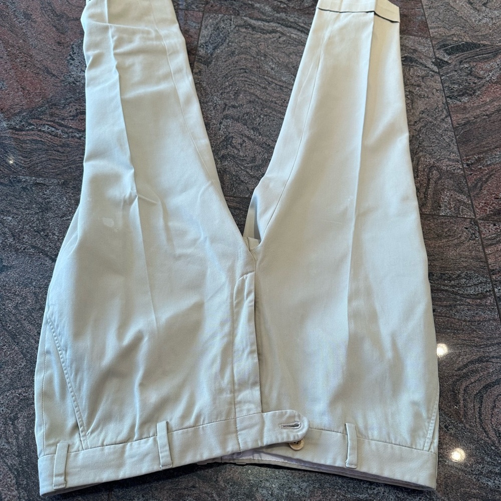 brino Men's Cream Pants